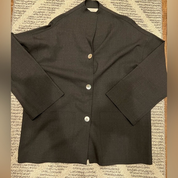 Vitamin button down blouse shirt lagenlook - Picture 2 of 11